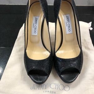 Jimmy Choo platform shoes